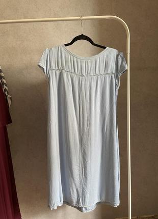 Сукня муслінова з вишивкою6 фото