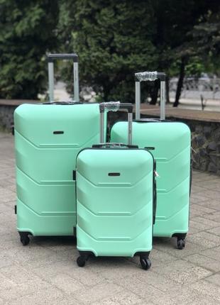 Валіза ручна поклажа wings 147 s розмір мятний
