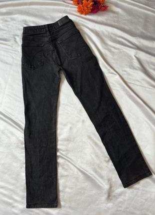 Джинси calvin klein скіні чорні, жіночі джинси7 фото