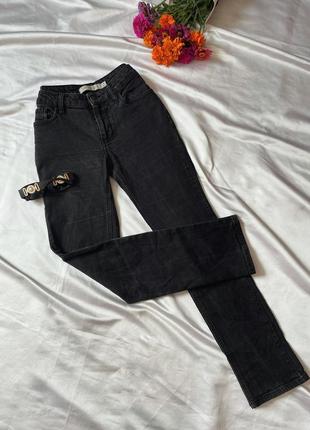 Джинси calvin klein скіні чорні, жіночі джинси1 фото