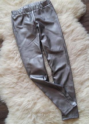 Легінси/лосини з еко-шкіри ovs (італія) на 11-12 років (розмір 152)