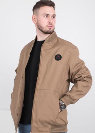 Мужская куртка курточка без капюшона осень демисезон