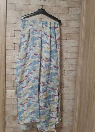 Дизайнерський шарф палантин льон carolin donnelly