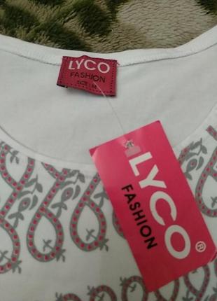 Футболка lyco fashion7 фото