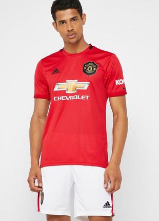 Футболка (футбольна форма) джерсі adidas manchester united 19/20 home1 фото