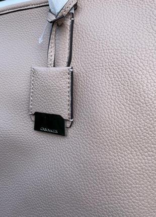 Новая сумка calvin klein (ck pebble medium tote bag) с америки8 фото