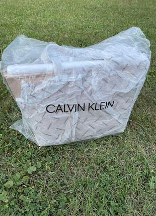 Новая сумка calvin klein (ck pebble medium tote bag) с америки10 фото