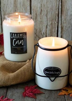 Большая свеча свечка milkhouse candle co farmhouse caramel corn карамель5 фото