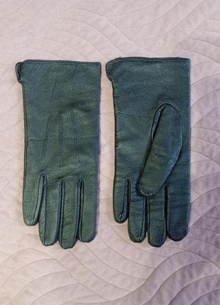 Шкіряні рукавички5 фото
