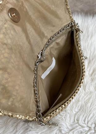 Женская стильная соломенная плетеная сумка на плечо клатч h&m9 фото