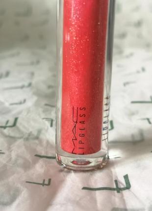 Mac блиск для губ lipglass у відтінку pink cadillac , 3,1 мл4 фото