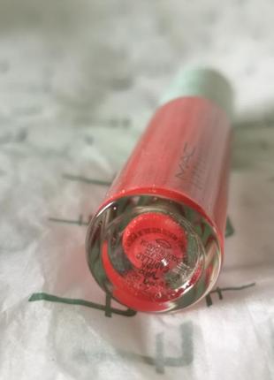 Mac блиск для губ lipglass у відтінку pink cadillac , 3,1 мл6 фото