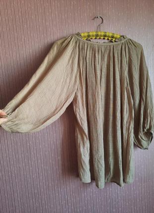 Дизайнерская стильная блуза в старинном винтажном стиле стиле ви  бохо rundholz  gortz  i say7 фото