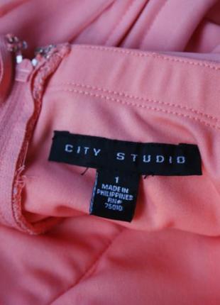 Розкішна вечірня сукня на одне плече бюстьє плісе від city studio8 фото