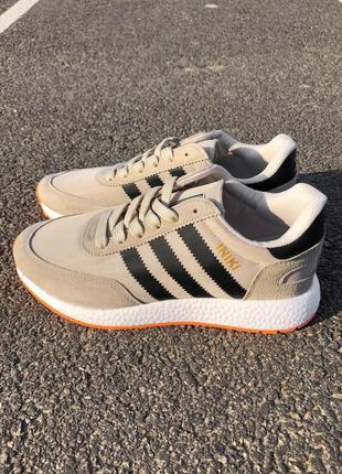Чоловічі кросівки adidas iniki grey white 3 мужские кроссовки адидас