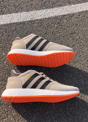 Чоловічі кросівки adidas iniki grey white 3 мужские кроссовки адидас