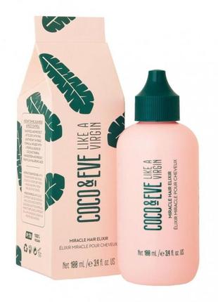 Чарівний еліксир для зволоження і укладання волосся coco & eve miracle hair elixir 100 мл1 фото