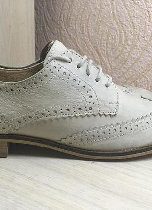 Кожаные туфли, оксфорды.