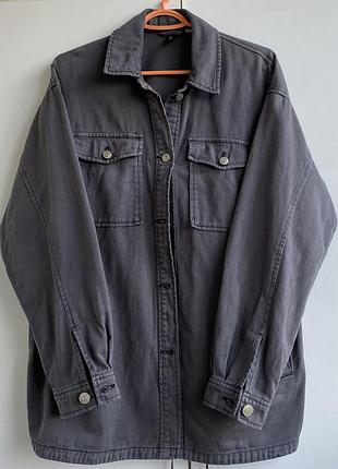 Сорочка/куртка h&m джинсова в ідеально стані