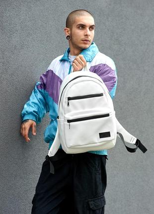 Чоловічий рюкзак sambag zard lkt - білий2 фото