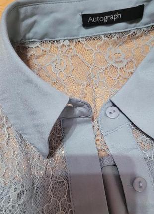 Сорочка блуза подовжена з розрізами2 фото