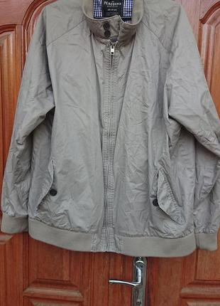 Фирменная английская коттоновая куртка peacocks,оригинал, размер xl-xxl.
