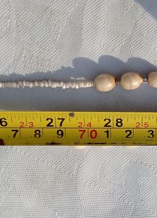Бусы стекло 55,8 гр. 150 см. 10