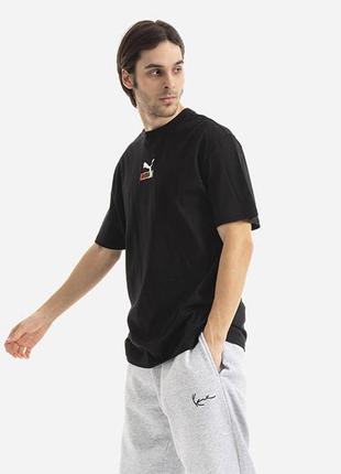 Футболка чоловіча puma brand love multiplacement tee4 фото