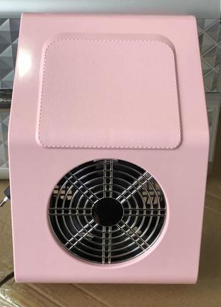 Витяжка для манікюру simei 858-2а рожева на 40вт
