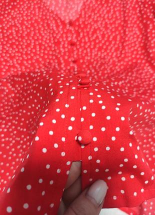 Блуза в горохи 3