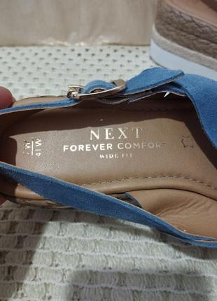 Шкіряні босоніжки next forever comfort wide fit7 фото