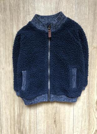 Меховушка кофта бомбер тедді баранець 12-18 міс