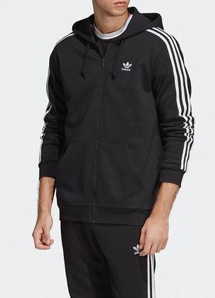 Чоловіча зіп-худі adidas originals 3-stripes hoodie