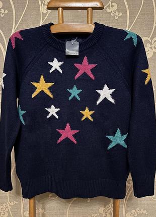 Дуже красивий і стильний брендовий в'язаний светр-оверсайз.6 фото