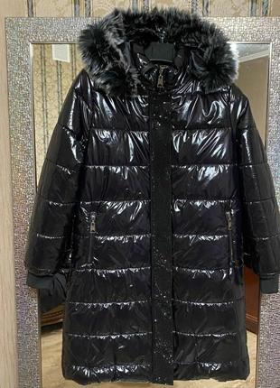 Пальто, пуховик,отлелка стразы, турция, количество ограничено.