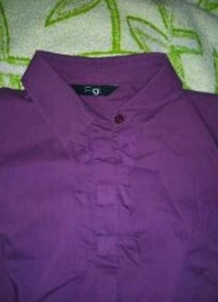 Рубашка фиолетовая2 фото