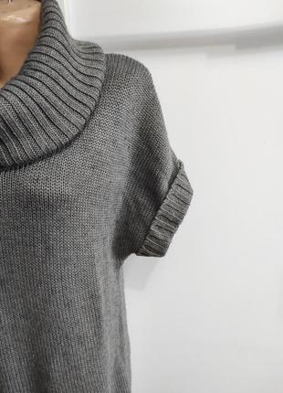 Платье свитер крупной вязки h&m 3