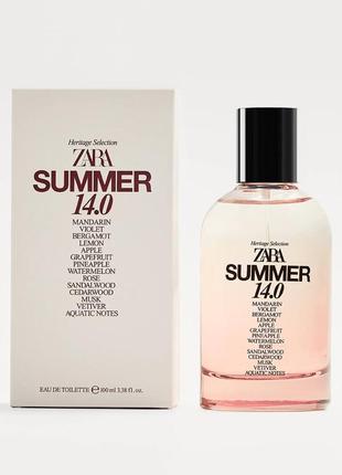 Zara summer 14.0 edt 100ml1 фото