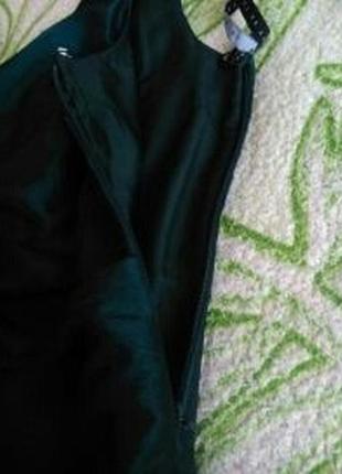 Сукня темно - зелене4 фото