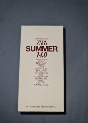 Zara summer 14.0 100ml edt4 фото