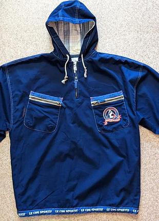 Винтажная куртка анорак  le coq sportif marque deposee