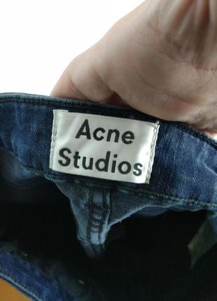 Оригинальные джинсы acne studios pin deep7 фото