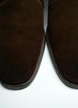 Замшевые мужские туфли k-shoes england, размер 433 фото