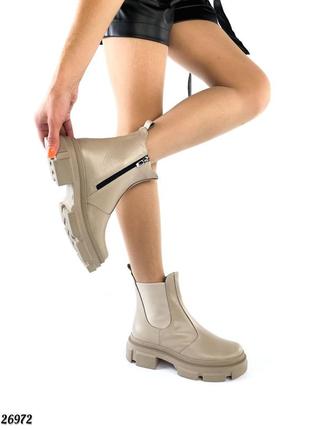 Чоботи жіночі натуральна шкіра