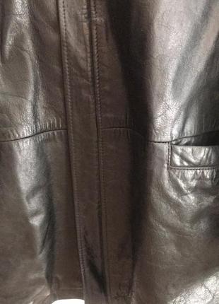 Куртка кожаная мужская р48 mario bruni  италия7 фото