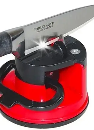 Точилка для кухонних ножів knife sharpener h0180 | ножеточка на присоску