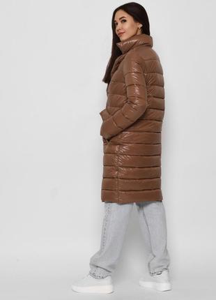 Женская демисезонная куртка прямого кроя4 фото