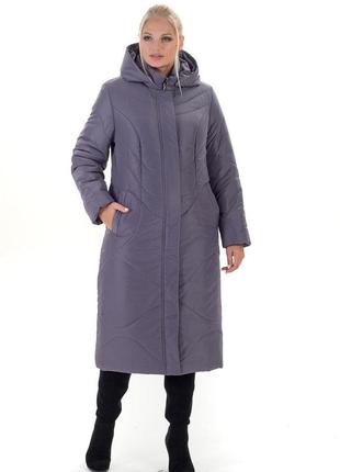 Женское зимнее пальто больших размеров, разные цвета1 фото