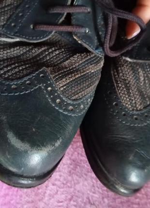 Туфли ботинки броги оксфорды кожа3 фото