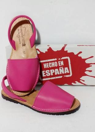 Яркие сандалии из натуральной кожи испания, оригинал2 фото